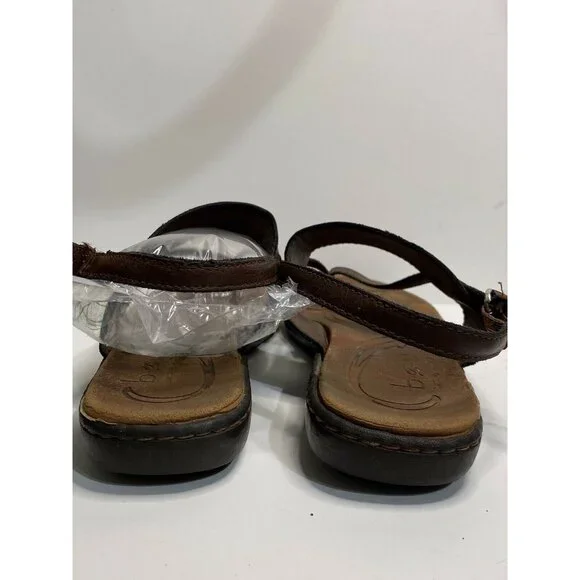 B.O.C. Sharin Womens Size 8/39 Leather Sandals Buckle Closure Toe Post - Picture 5 of 11